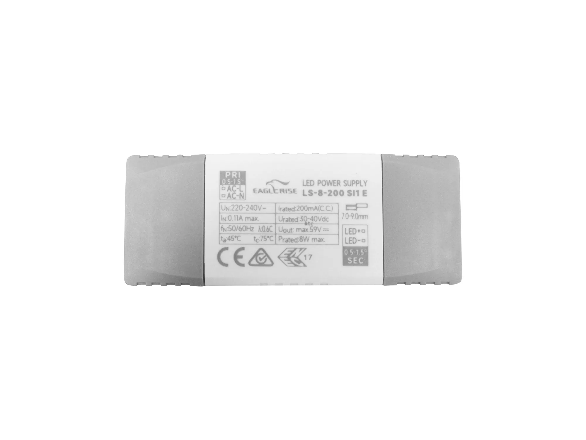 M9165  Tampa, W, 200mA, LED Driver, On/Off, 3yrs Warranty